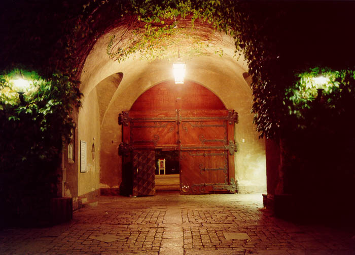 Photographs of Kungsholmen Island, and Stadshuset, Stockholm's city hall.