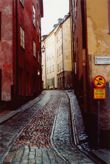 Photographs of Gamla Stan -- the Old Town island of Stockholm, Sweden.