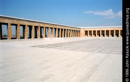 Photographs of Ankara and Ataturk's Tomb.