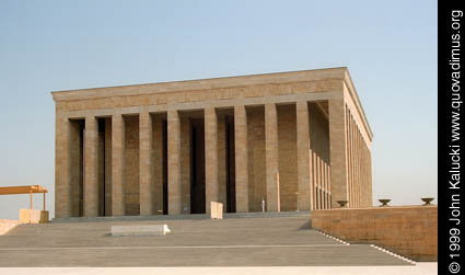 Photographs of Ankara and Ataturk's Tomb.