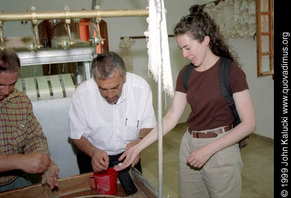 Photographs of John and Anne in Turkey.