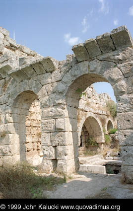 Photographs of the Roman ruins at Perge, Turkey.