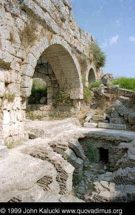 Photographs of the Roman ruins at Perge, Turkey.