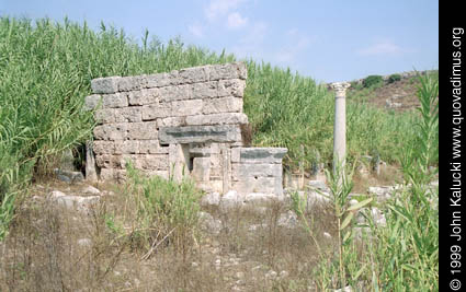 Photographs of the Roman ruins at Perge, Turkey.