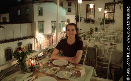 Photographs of John and Anne in Turkey.