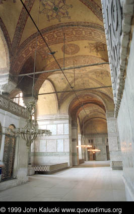 Photographs of the Aya Sophia in Istanbul Turkey.