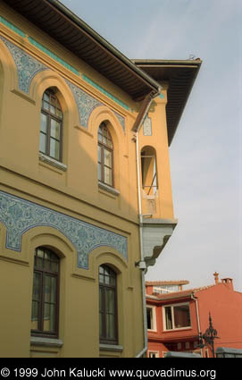 Photographs of the Four Seasons hotel, Istanbul, Turkey.