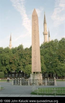 Photographs of the monuments of Istanbul, Turkey.