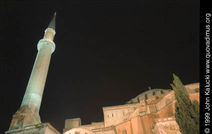 Photographs of the Aya Sophia in Istanbul Turkey.