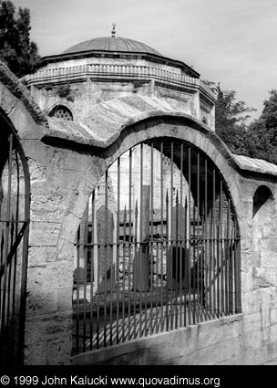 Photographs of notable mosques in Istanbul, Turkey.