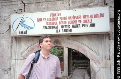 Photographs of John and Anne in Turkey.