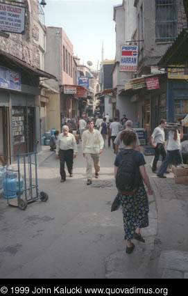 Photographs of John and Anne in Turkey.