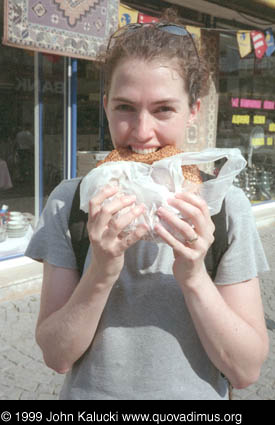 Photographs of John and Anne in Turkey.