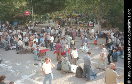 Photographs of John and Anne in Turkey.