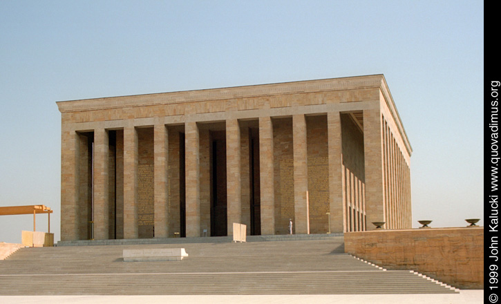 Photographs of Ankara and Ataturk's Tomb.