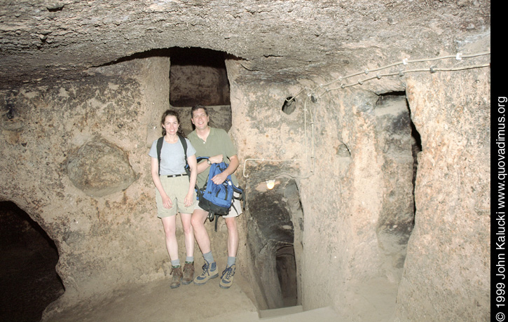 Photographs of John and Anne in Turkey.