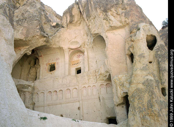 Photographs of the early churches and frescos at the Goreme Open Air Museum, Cappadocia, Turkey.