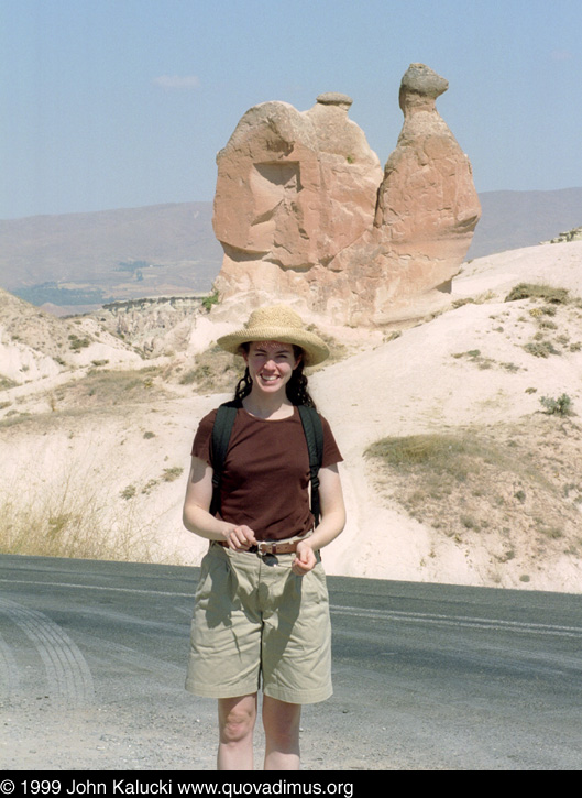 Photographs of John and Anne in Turkey.