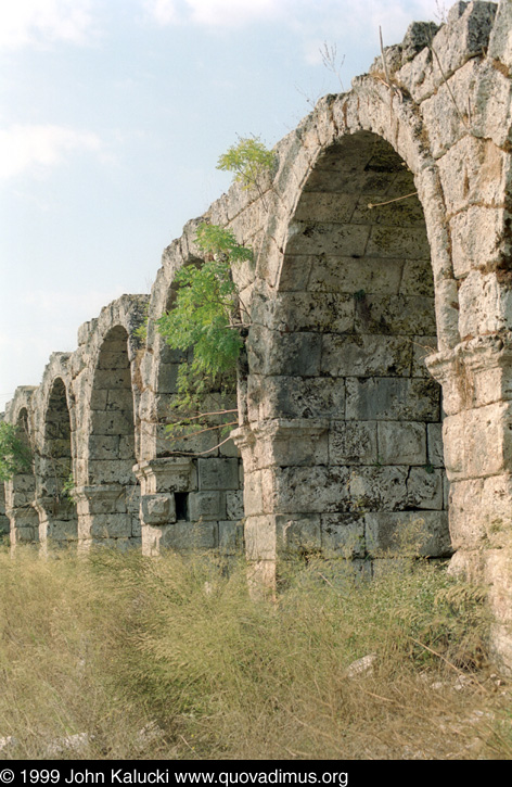 Photographs of the Roman ruins at Perge, Turkey.