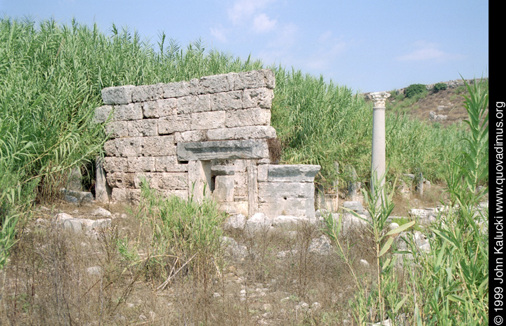 Photographs of the Roman ruins at Perge, Turkey.