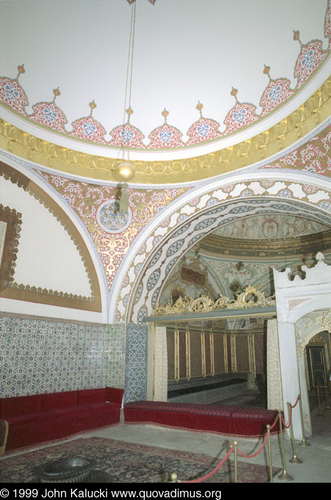 Photographs of the Topkapi Palace, Istanbul Turkey.