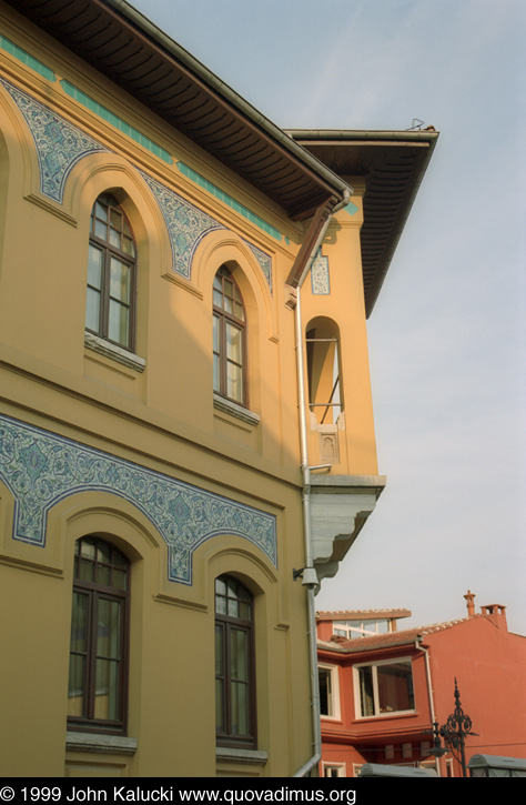 Photographs of the Four Seasons hotel, Istanbul, Turkey.