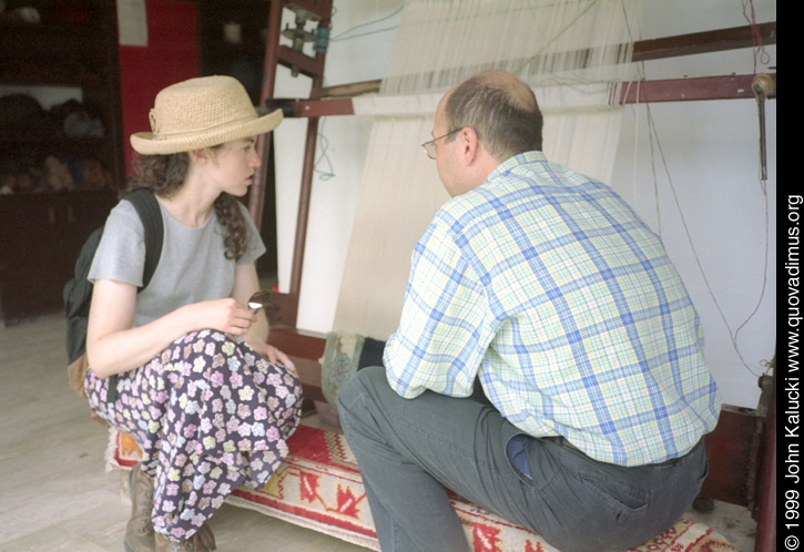 Photographs of John and Anne in Turkey.