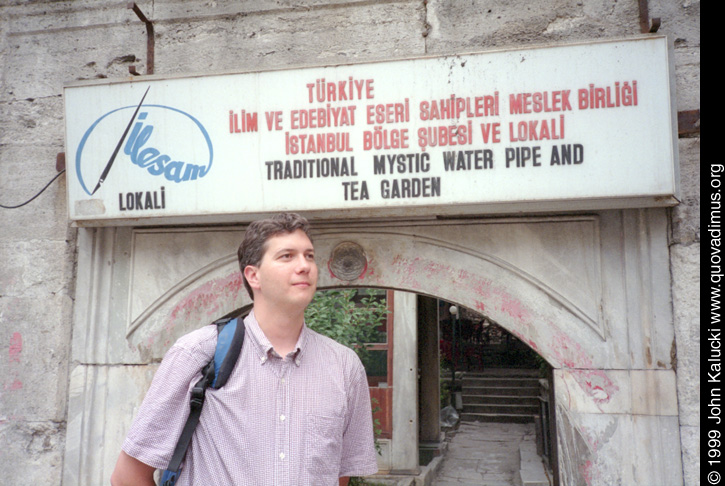 Photographs of John and Anne in Turkey.