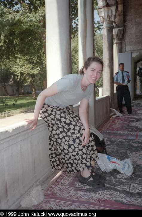 Photographs of John and Anne in Turkey.