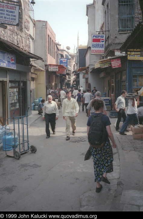Photographs of John and Anne in Turkey.