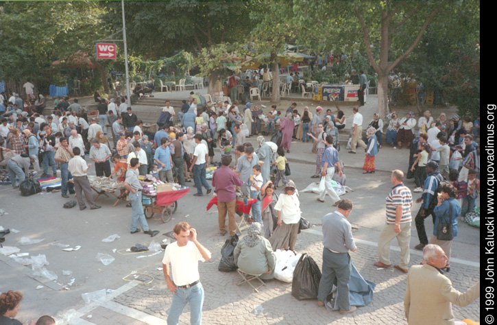 Photographs of John and Anne in Turkey.