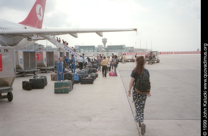 Photographs of John and Anne in Turkey.