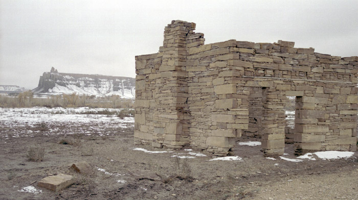 Winter photographs of Cainville Reef, Utah.