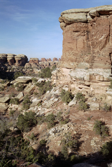 Photographs of Elephant Hill, Canyonlands National Park, Utah