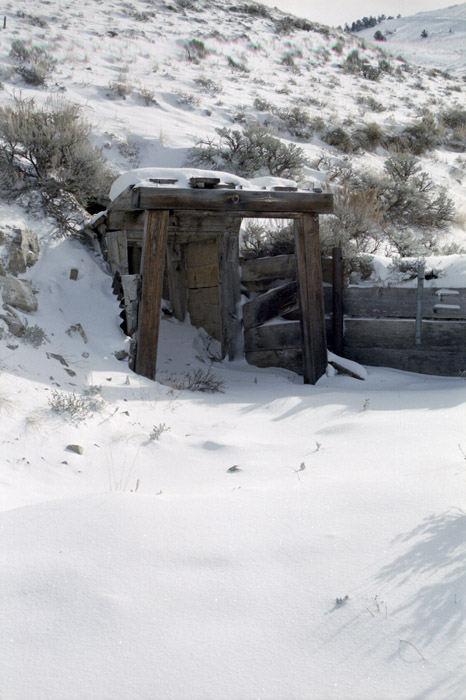 Photographs of the Blackforest mine in the Spruce Mountain (Sprucemont) Mining District, Nevada