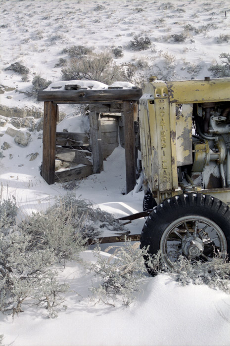 Photographs of the Blackforest mine in the Spruce Mountain (Sprucemont) Mining District, Nevada