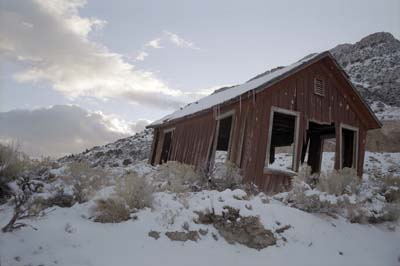 Photographs of the ghost town of Frisco, Utah.