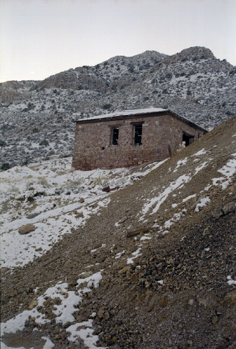 Photographs of the ghost town of Frisco, Utah.