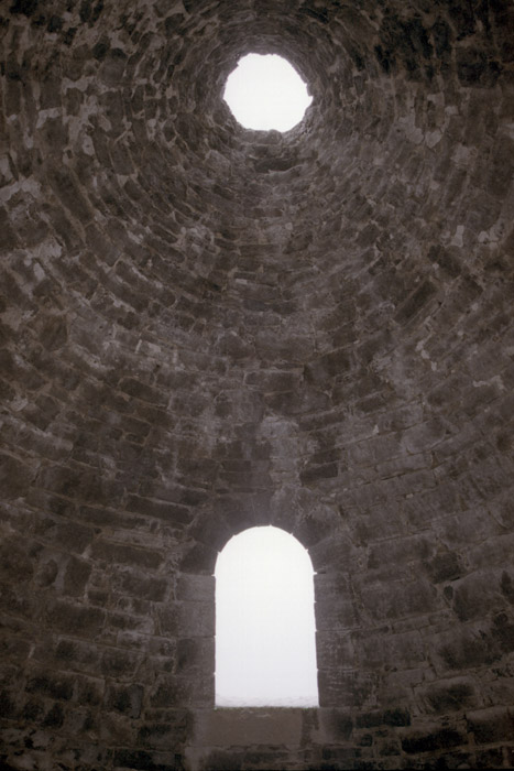 Photographs of the charcoal ovens and cemetery of the Ward Mining District, Nevada