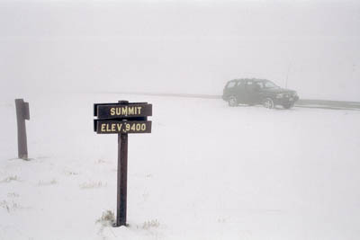 Photographs of a few of the many mountain summits and passes I travelled over in Nevada and Utah.