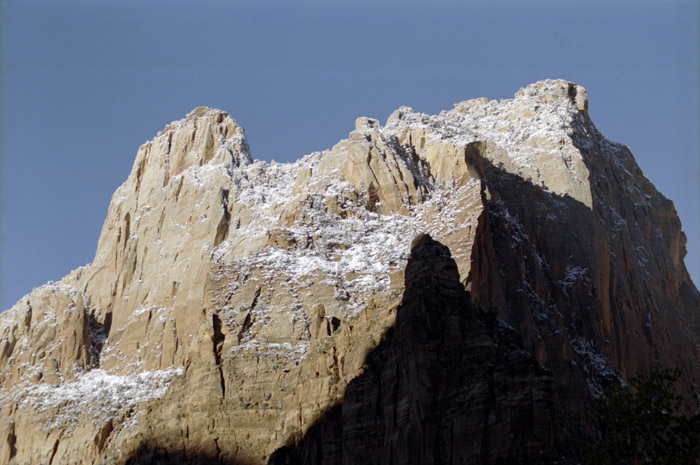 Early winter morning photographs of Zion Canyon, Zion National Park, Utah