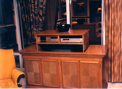 Photographs of a penthouse in the Miragine Hotel and Casino, Las Vegas, Nevada.